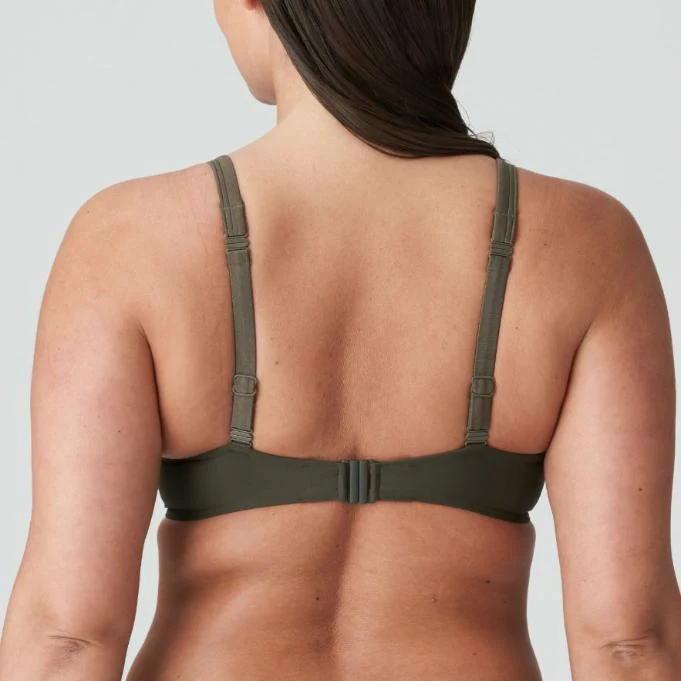 Aracruz Plunge Halve Mousse Bikini Top 4011819 Kaki - Image 3