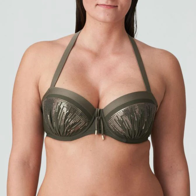 Aracruz Voorgevormde Balconette Bikini Top 4011816 Kaki - Image 2