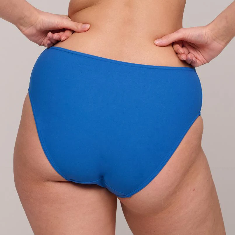 Aswan Bikini Taille Slip 4012451 Delphinium Cheer Blue - Image 3