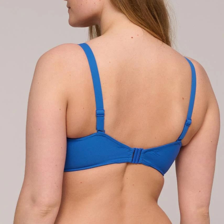Aswan Bikini Top met Beugel 4012410 Delphinium Cheer Blue - Image 3