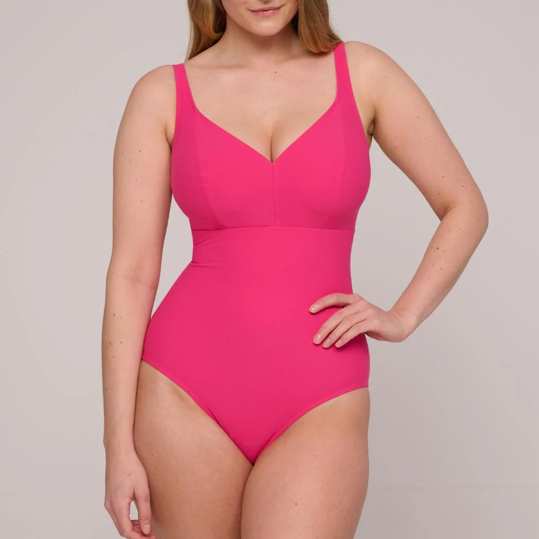 Aswan Plunge Badpak zonder Beugel 4012437 Dragon Fruit