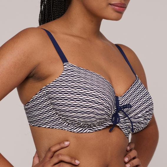 Kalba Voorgevormde Balconette Bikini Top 4012316 Water Blue - Image 3