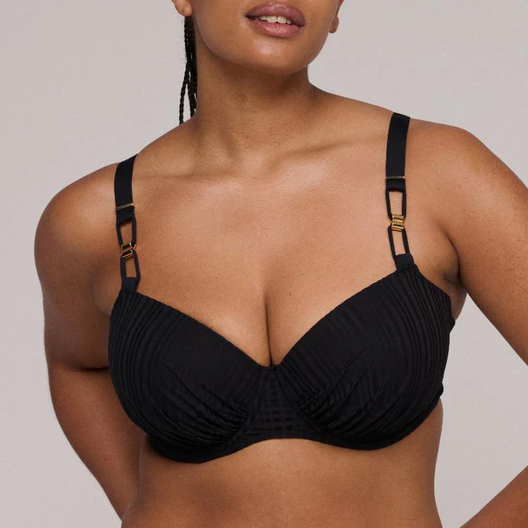 Kiruna Voorgevormde Balconette Bikini Top 4012916 Zwart
