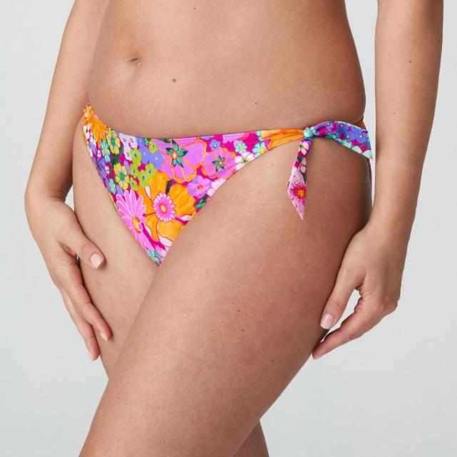 Najac Bikini Heup Slip Met Koordjes 4011053 Floral Explosion