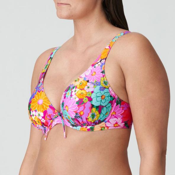 Najac Half Voorgevormde Bikini Top met Beugel 4011019 Floral Explosion - Image 3