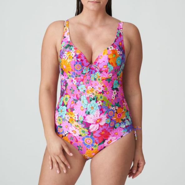 Najac Voorgevormd Badpak met Beugel 4011039 Floral Explosion