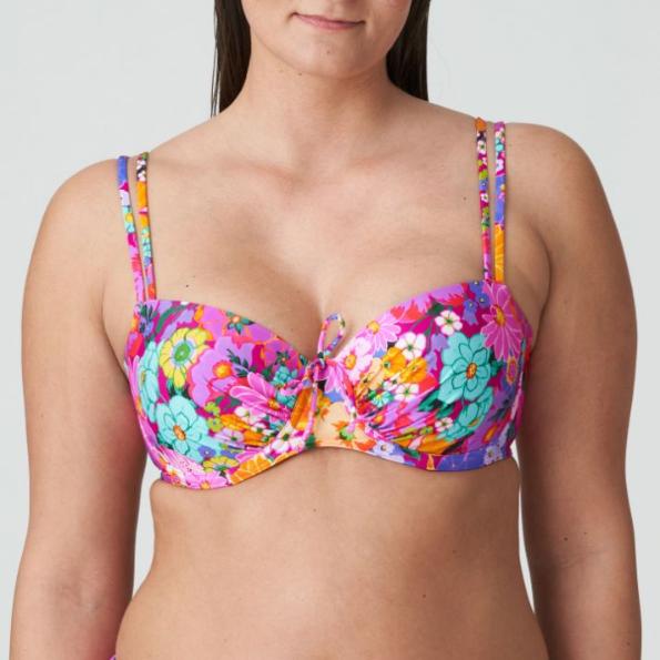 Najac Voorgevormde Balconette Bikini Top 4011016 Floral Explosion