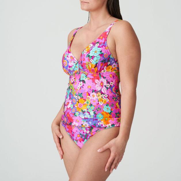 Najac Half Voorgevormde Tankini Top 4011079 Floral Explosion - Image 3