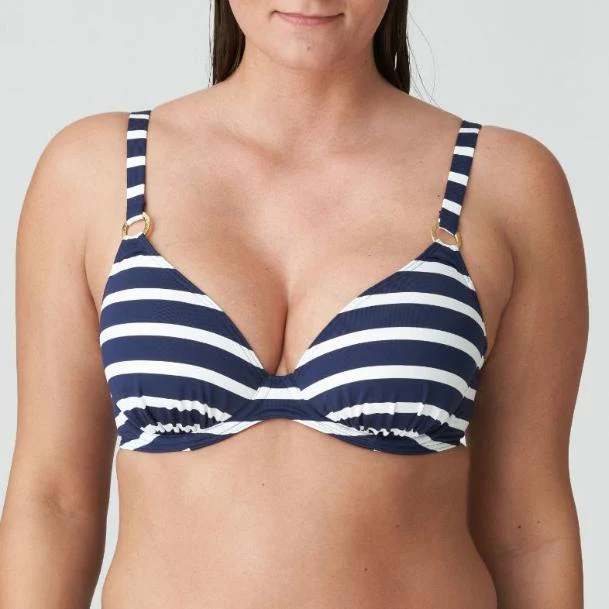 Nayarit Half Voorgevormde Bikini Top 4011519 Water Blue