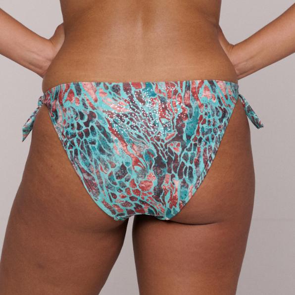 Riyad Bikini heup Slip met Koordjes 4012853 Turquoise Seas - Image 3