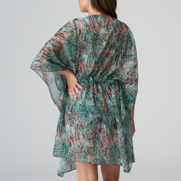 Riyad Kaftan 4012884 Turquoise Seas - Image 3