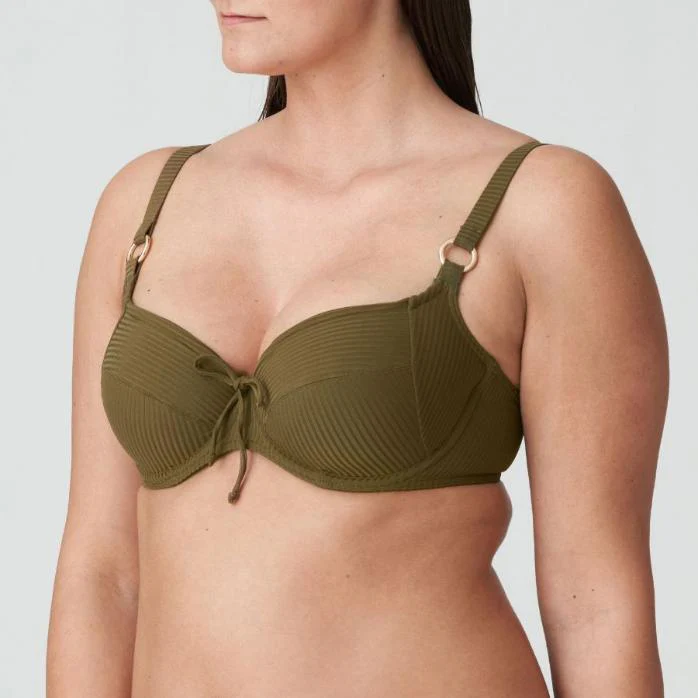 Sahara Bikini Top met Beugel 4006310 Olijf - Image 3