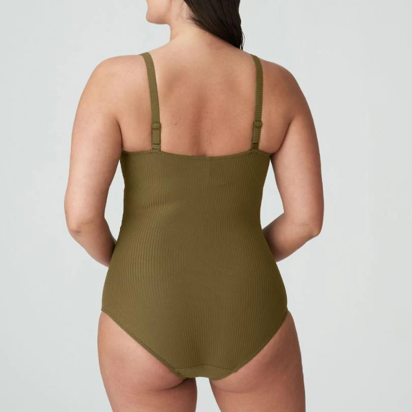 Sahara Corrigerend Badpak met Beugel 4006334 Olijf - Image 4