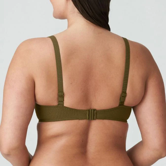 Sahara Voorgevormde Balconette Bikini Top 4006316 Olijf - Image 4