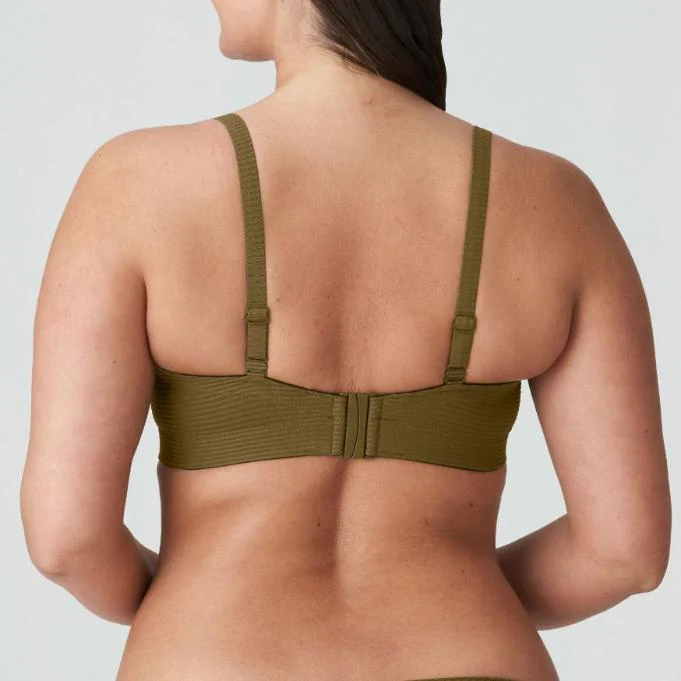 Sahara Voorgevormde Strapless Bikini Top 4006317 Olijf - Image 5