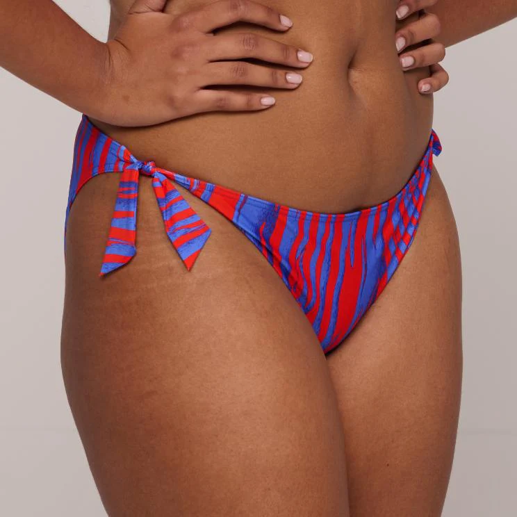 Skudai Bikini Heup Slip met Koordjes 4012653 Wild Stripes