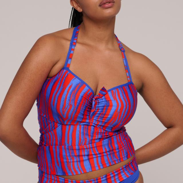 Skudai Voorgevormde Tankini Top 4012670 Wild Stripes - Image 2
