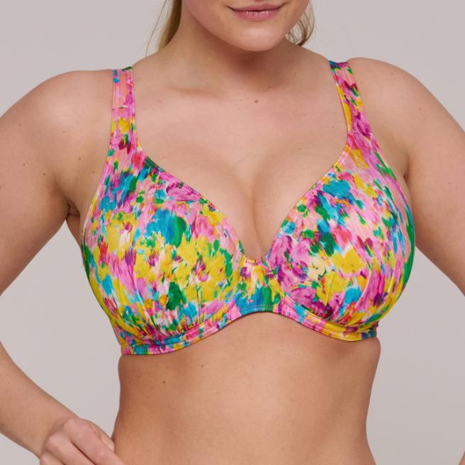 Ubud Plunge Halve Mousse Bikini Top 4012219 Sun Glow