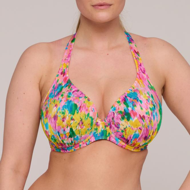 Ubud Plunge Halve Mousse Bikini Top 4012219 Sun Glow - Image 2