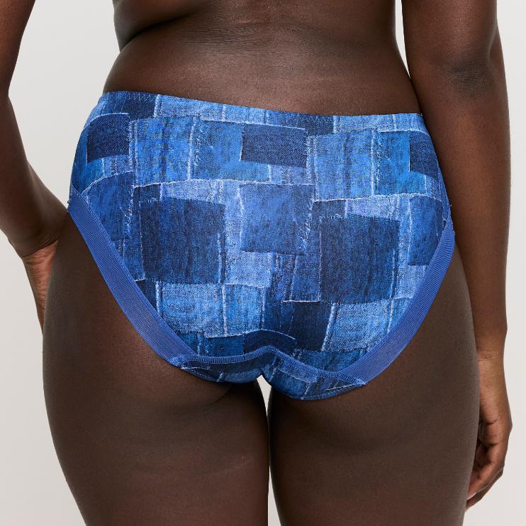 Mauna Taille Slip 0542511 Twill Blue - Image 3