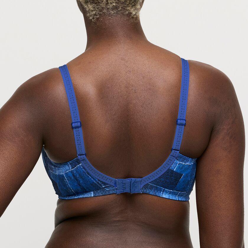 Mauna Voorgevormde Balconette Bh 0242512 Twill Blue - Image 3