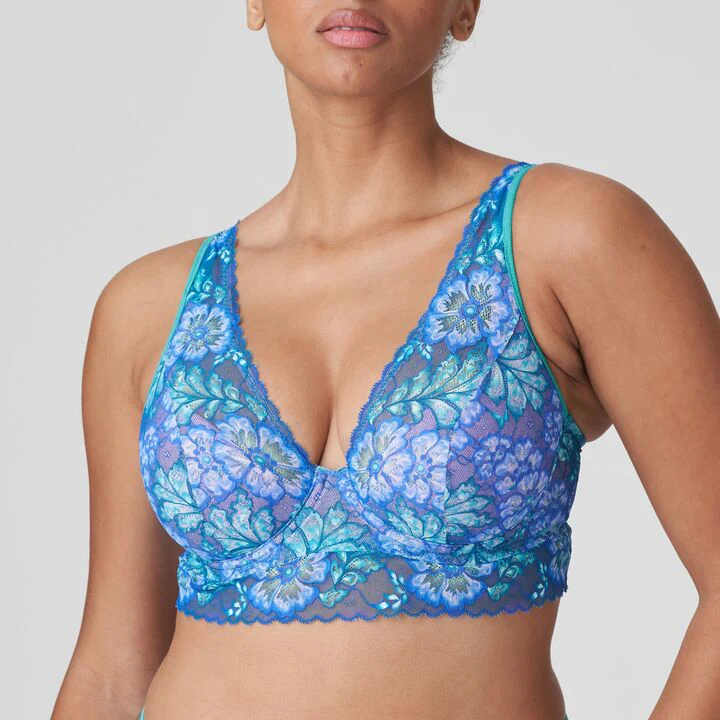 Morro Bay Triangel Bh met Longline 0142264 Mermaid Blue