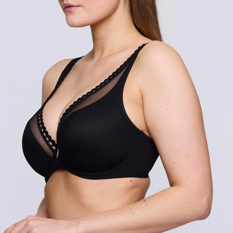 Vivgirl Plunge Voorgevormde Beugel Bh 0142464 Zwart - Image 2