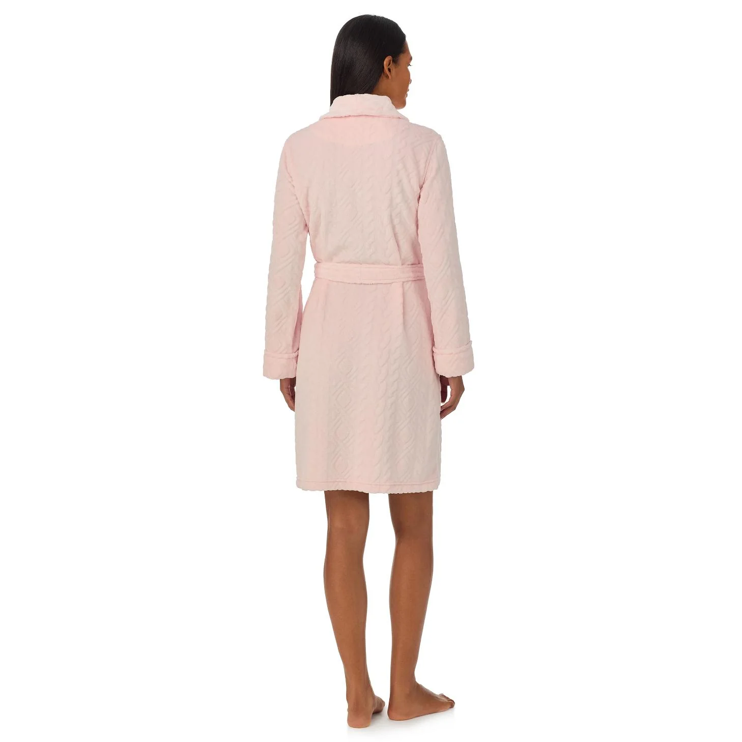 Fleece Badjas ILN42372 Rose - Image 2