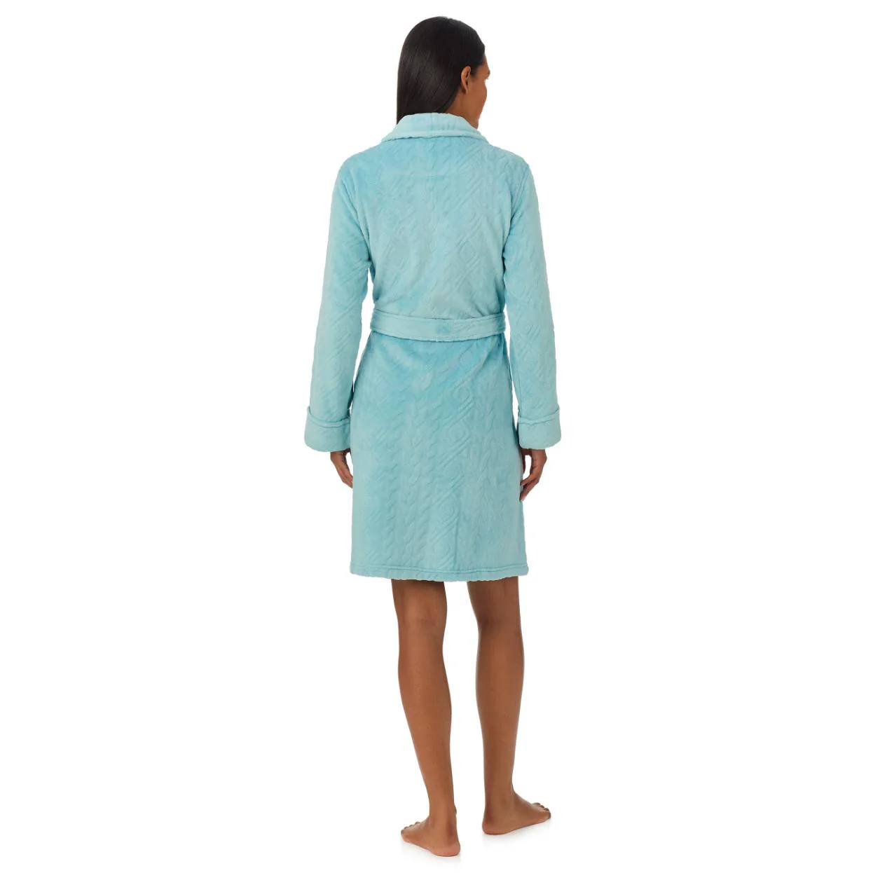 Fleece Badjas ILN42372 Sea - Image 2