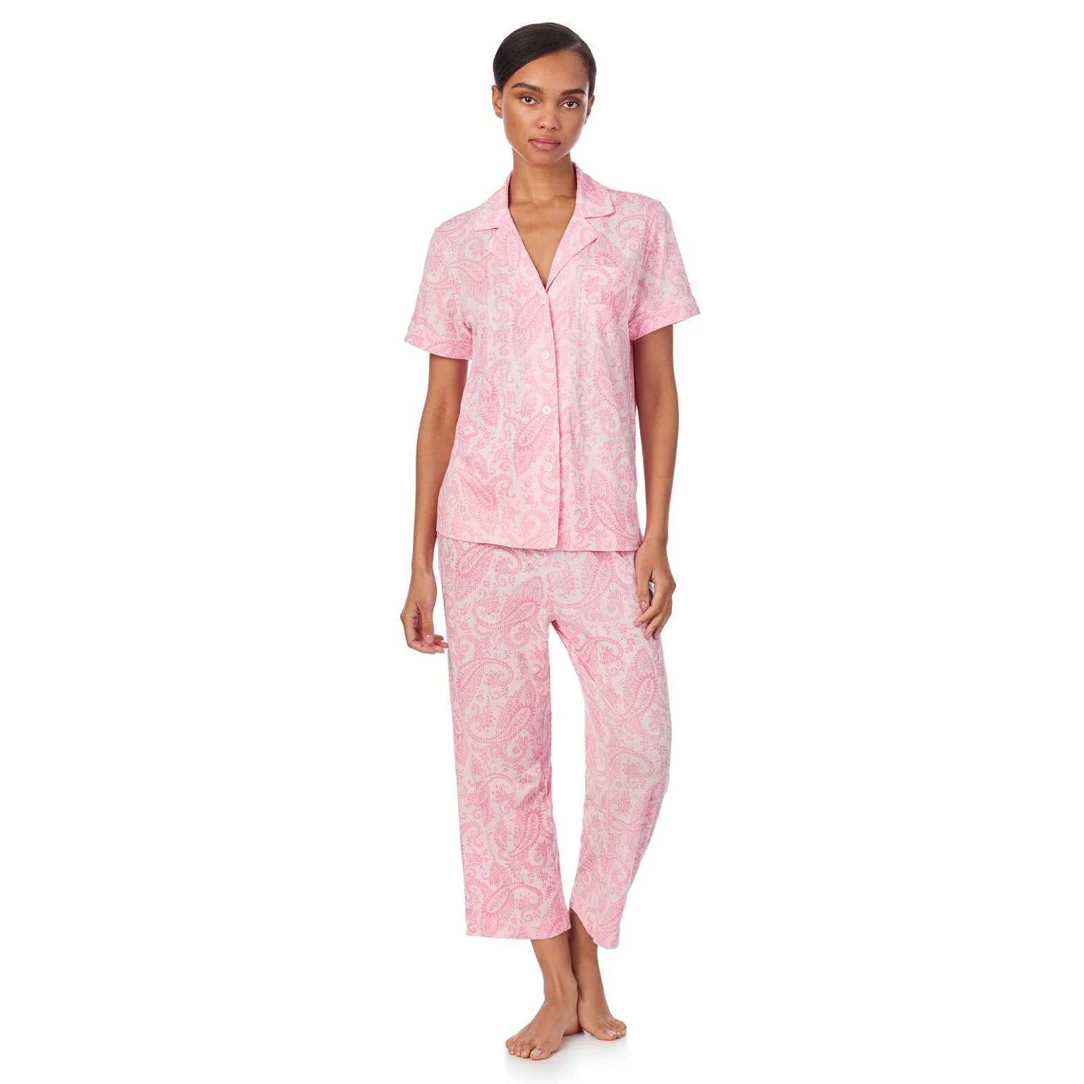 Paisley Pink Pyjama ILN92407 Rose