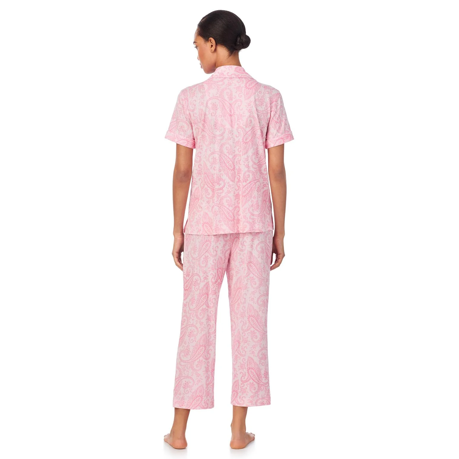 Paisley Pink Pyjama ILN92407 Rose - Image 2