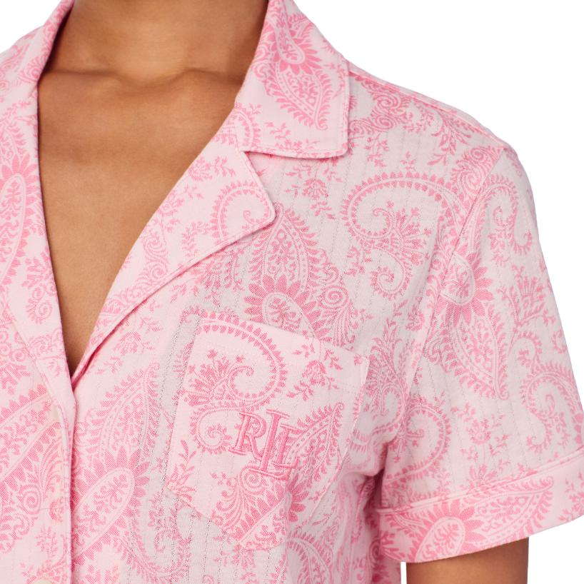 Paisley Pink Pyjama ILN92407 Rose - Image 3