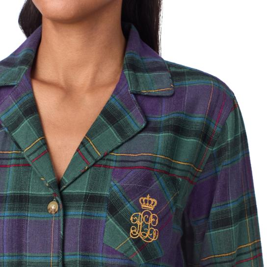 Ruit Pyjama ILN92374 Green PLD - Image 3