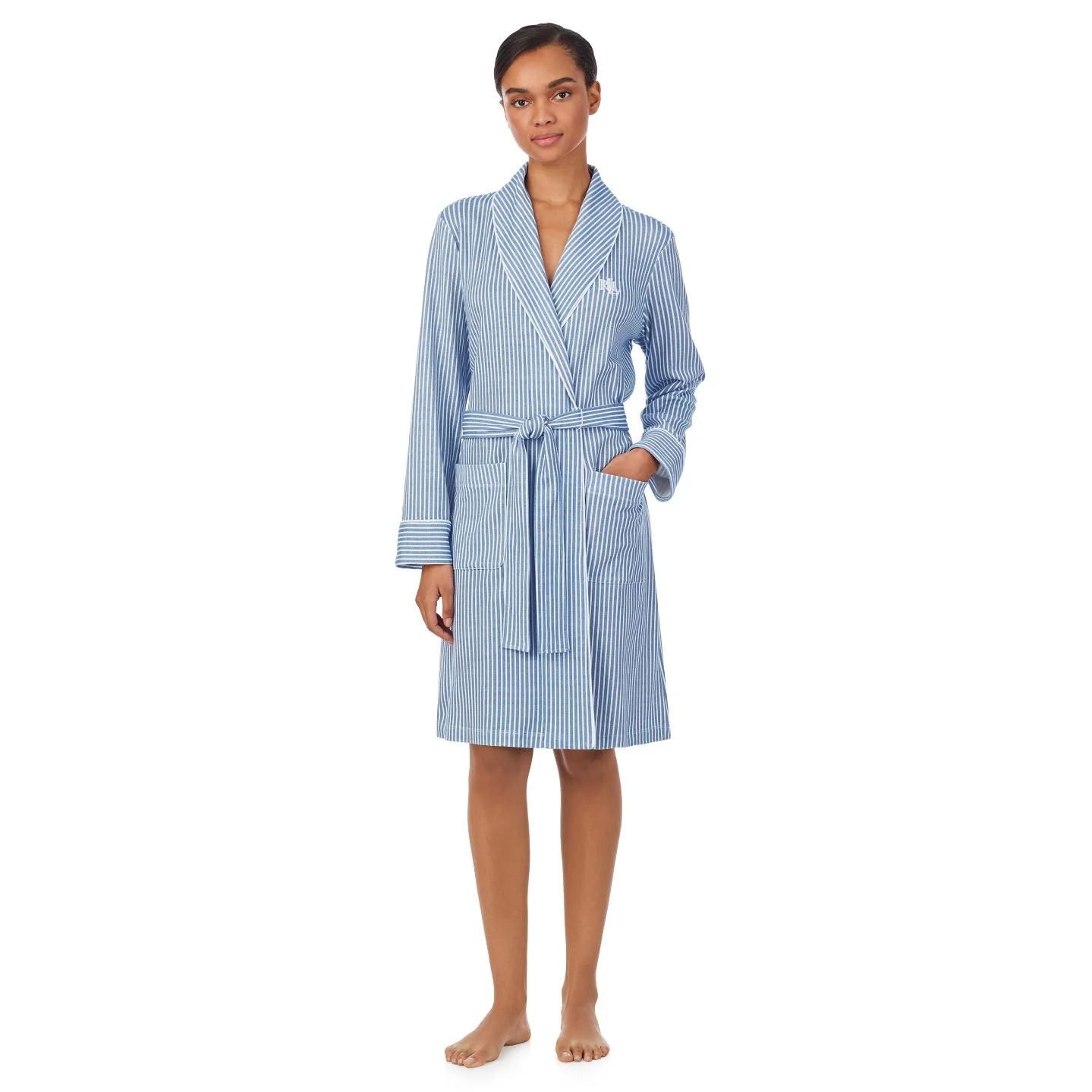 Stripes Badjas ILN42409 Blue