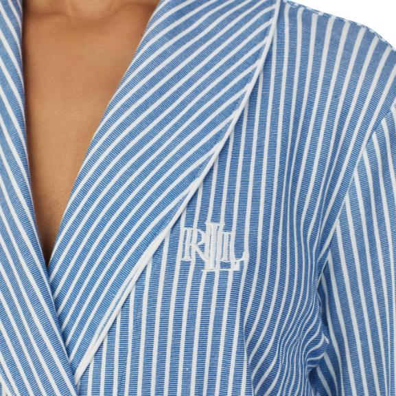 Stripes Badjas ILN42409 Blue - Image 3