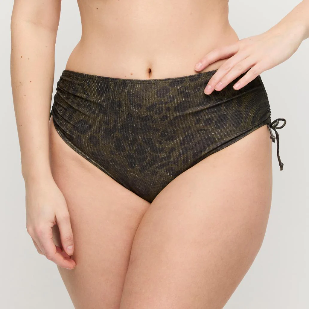 Ratjada Bikini Taille Slip met koordjes 4014452 Jungle Jaguar - Image 2