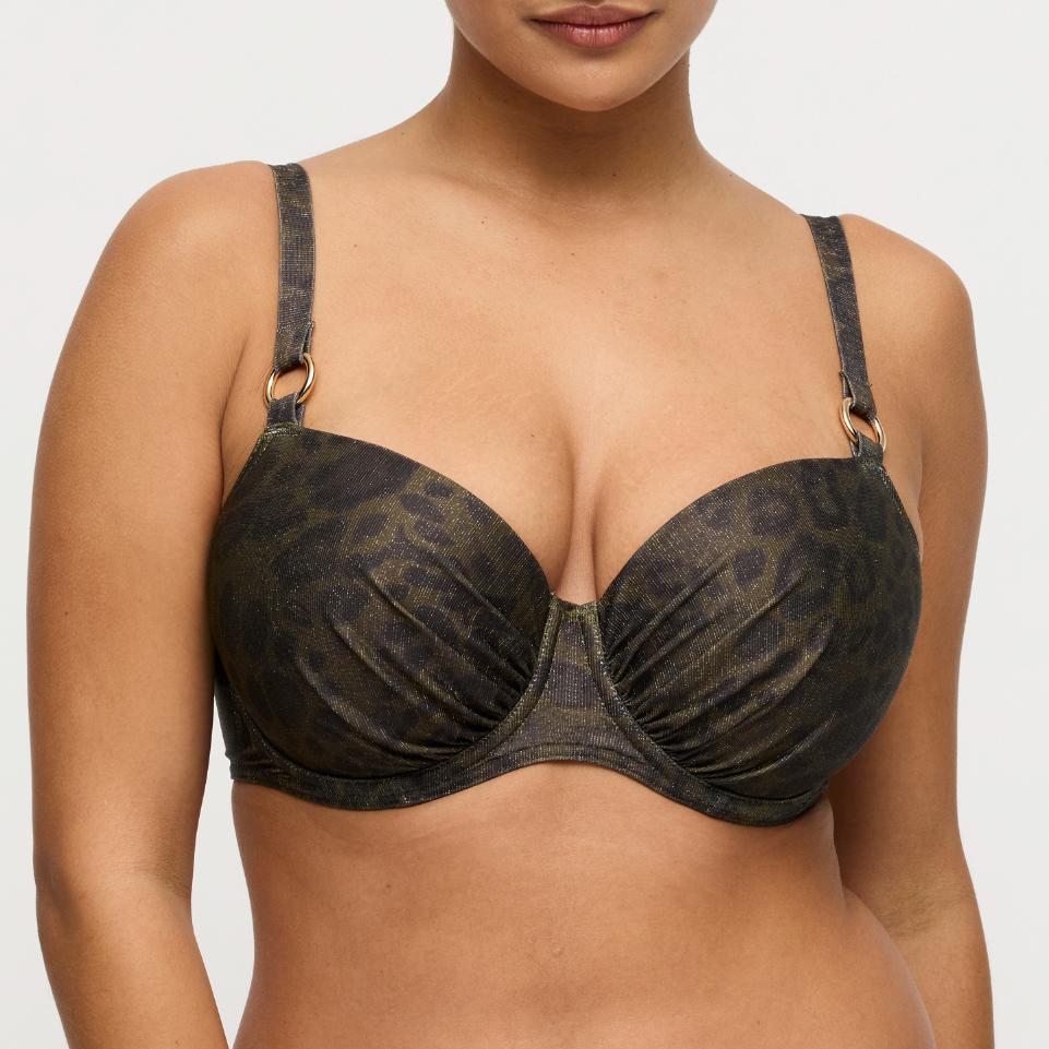 Ratjada Voorgevormde Balconette Bikini Top 4014416 Jungle Jaguar