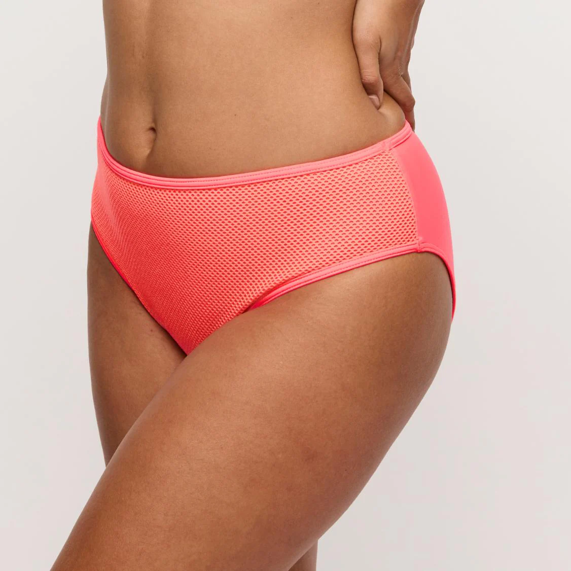 Rivas Bikini Taille Slip 4014351 Neon Fiesta