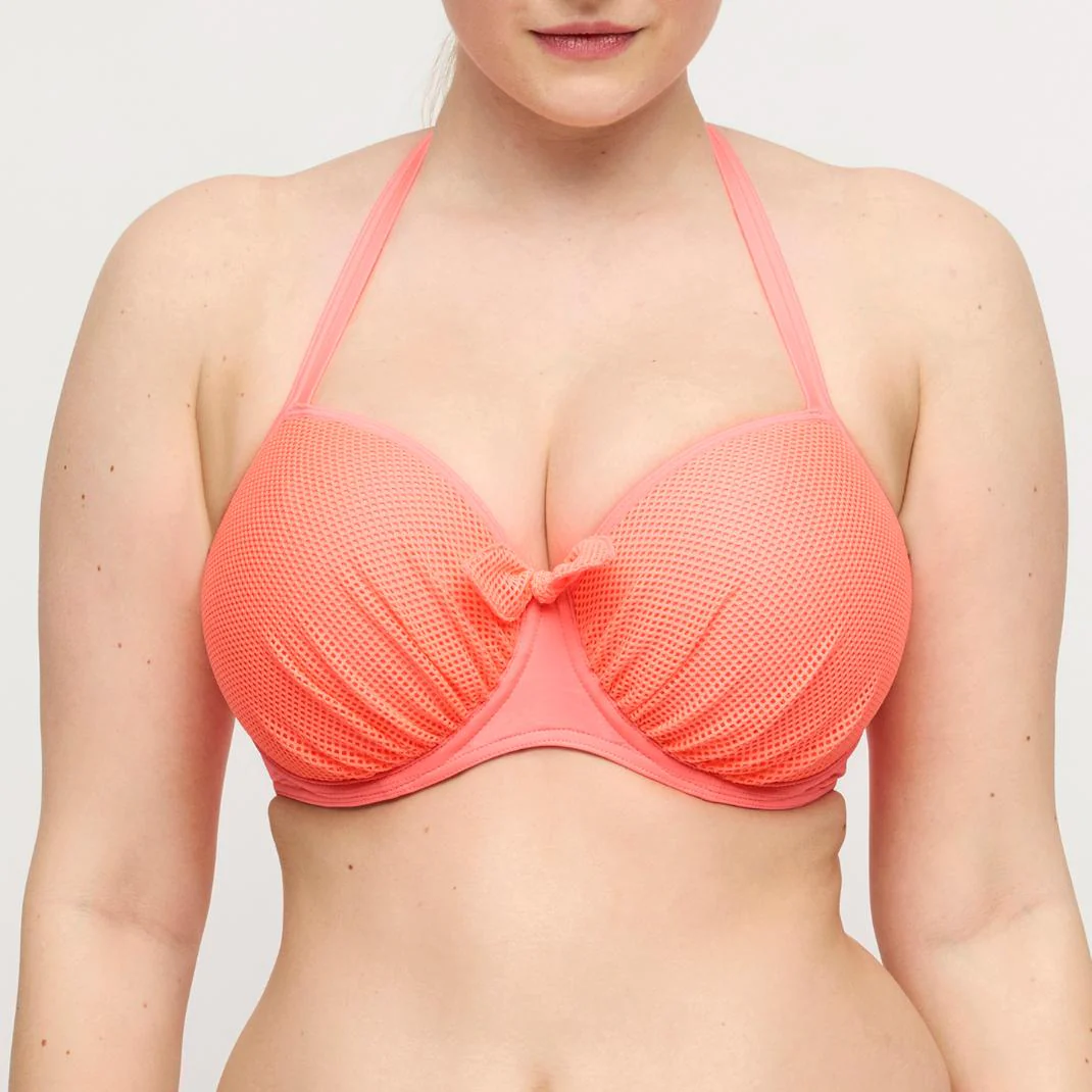 Rivas Voorgevormde Balconette Bikini 4014316 Neon Fiesta - Image 4