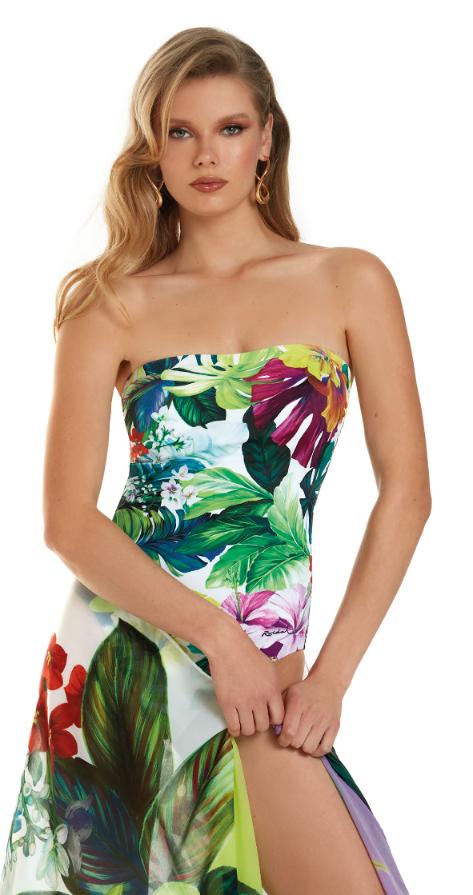 Tropic Strapless Badpak 303/01 Bahia Multicolor
