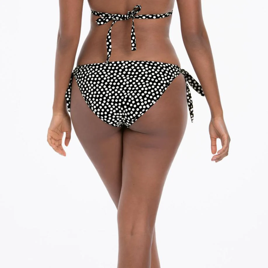Summer Dot Bikini Slip 8790-0 Zwart-Wit - Image 4