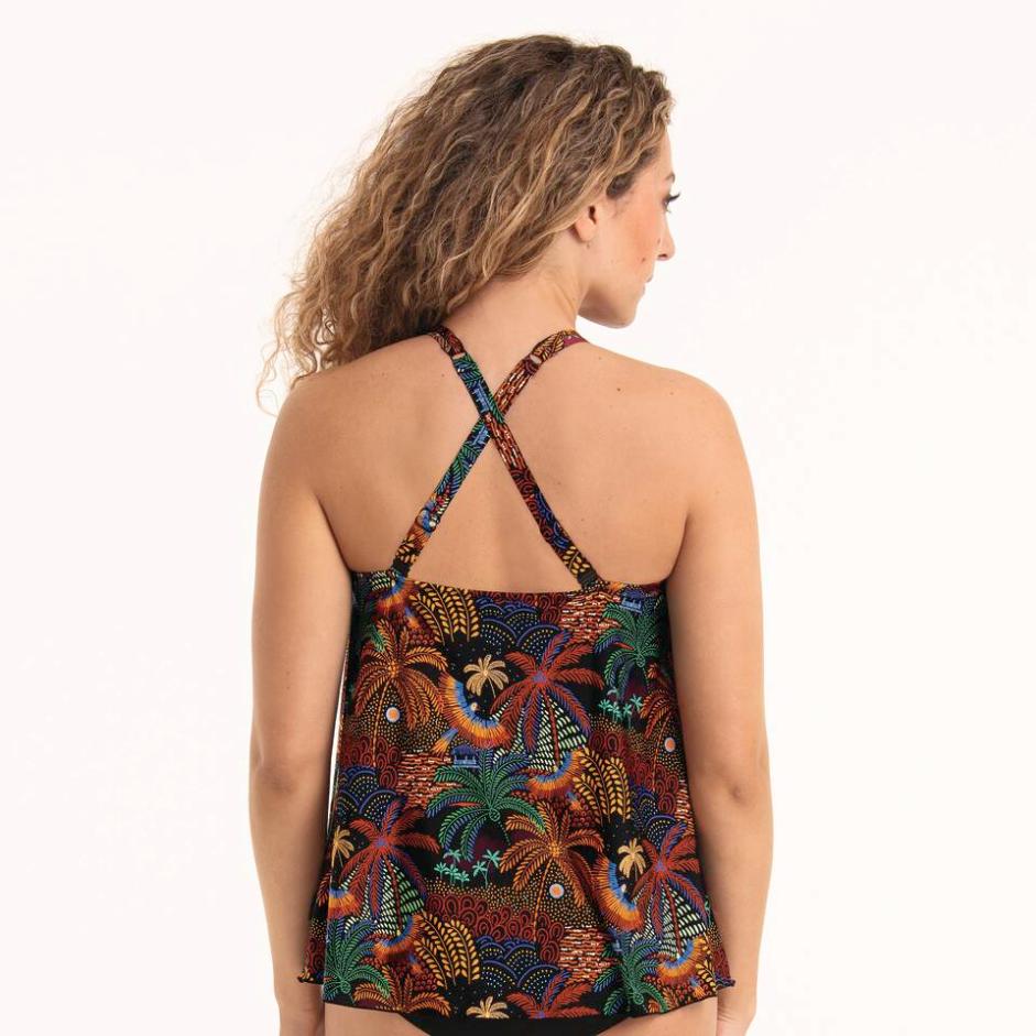 Tropical Nights Tankini Top 8855-1 Safari - Image 3