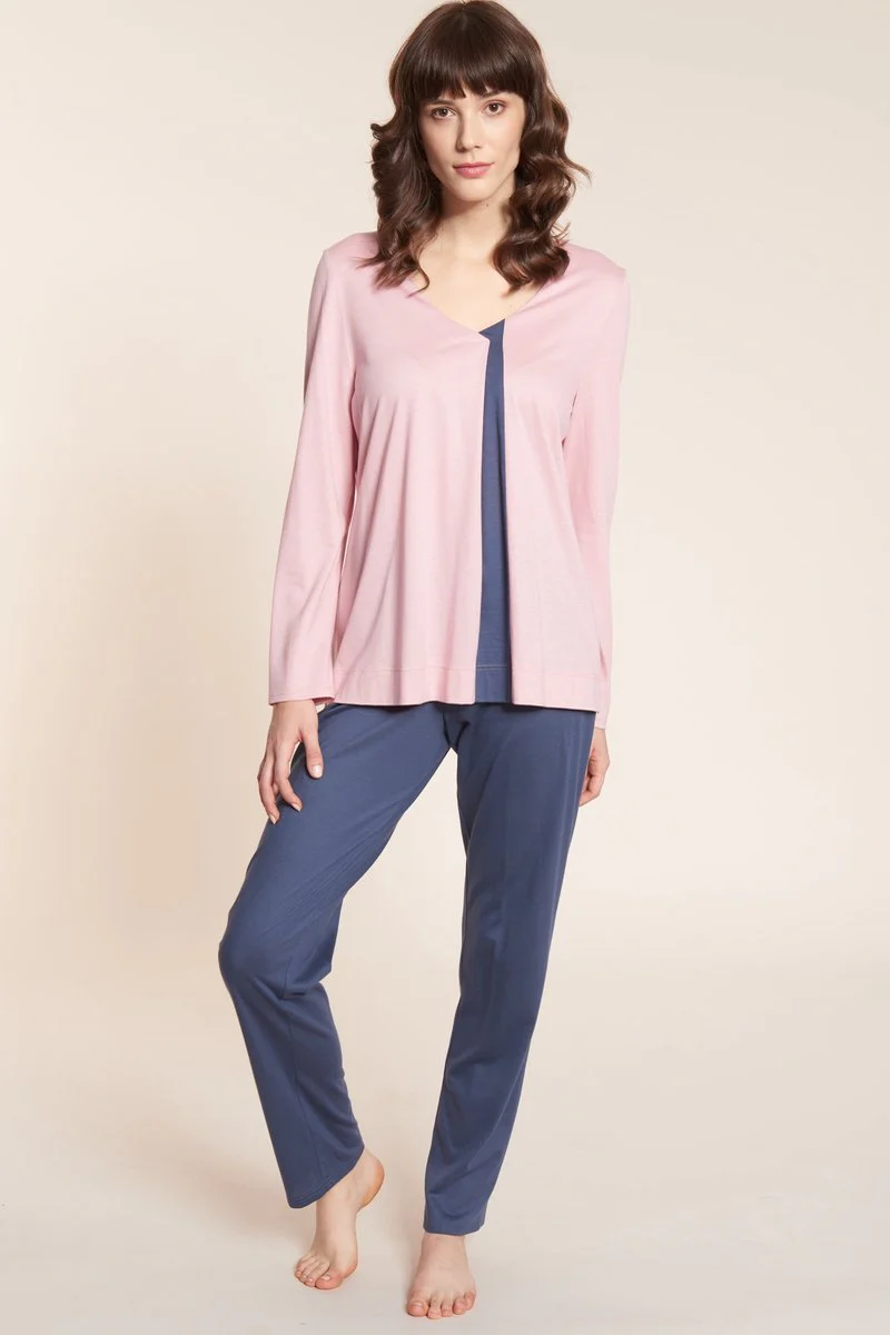 Dusty Rose Pyjama 1203570/1203572 ROSE - Image 3
