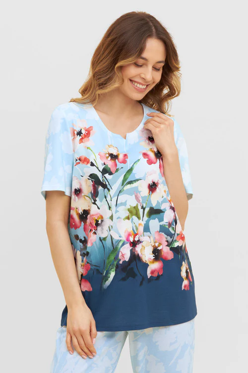 Flowers Pyjama 1233187 Multicolor - Image 2