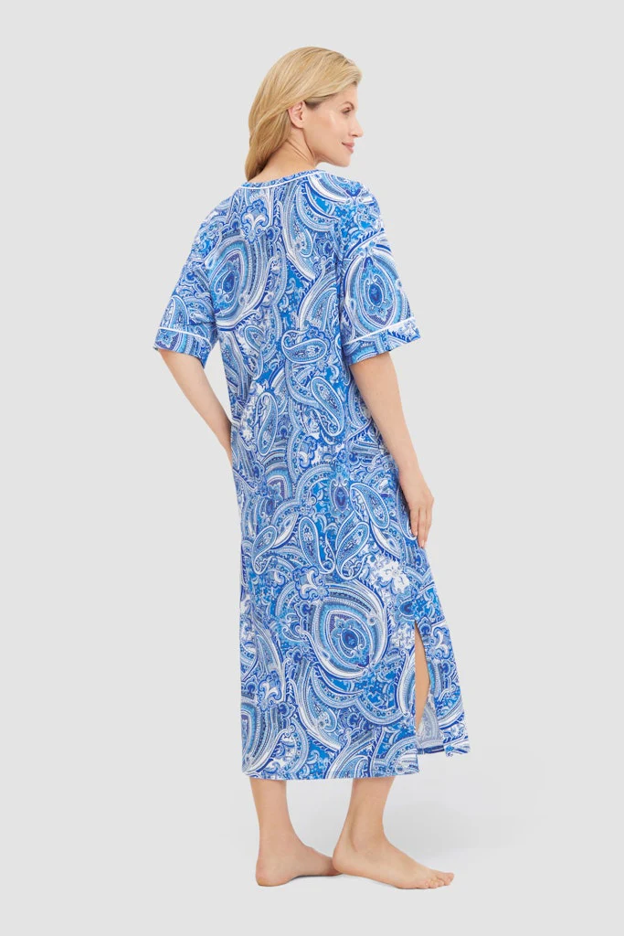 Paisley Kaftan 1253147 Blauw - Image 3