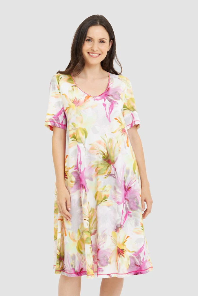 Romantic Flower Nachthemd 1253240 Multicolor - Image 2