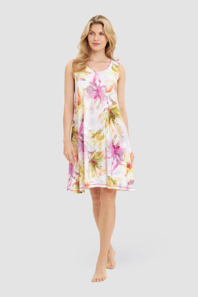 Romantic Flower Nachthemd 1253241 Multicolor