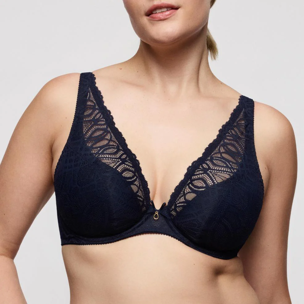Salerno Plunge Bh Halve Mousse Cups 0163532 Midnight Blue