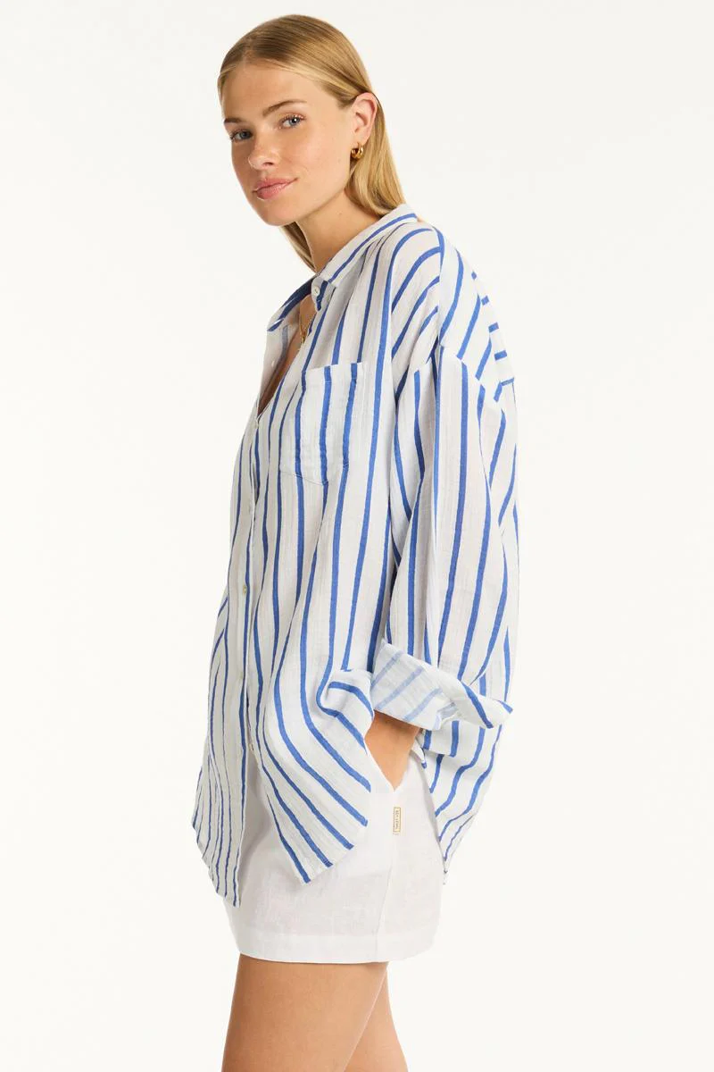 Amalfi Blouse SL9012AM White - Image 2