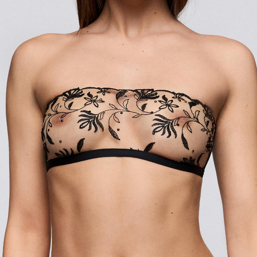 Shay Strapless Beha zonder mousse 3500818 Zwart